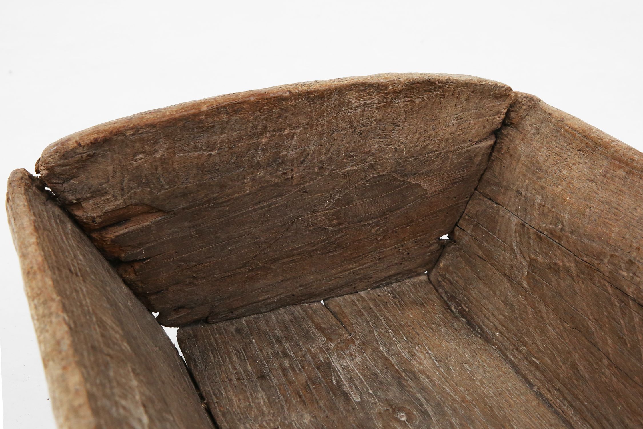 Antique Rustic Wooden Trough, France, 19th Centurythumbnail